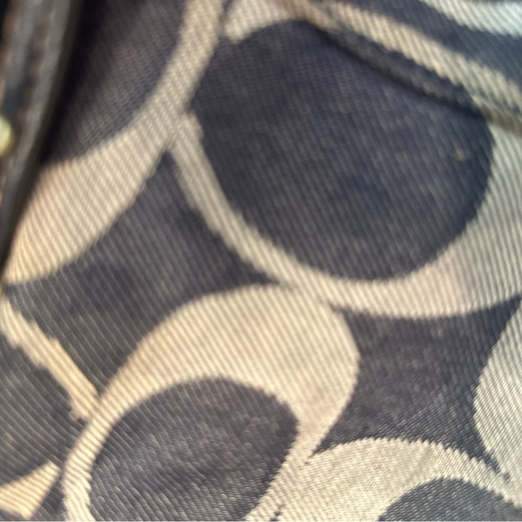 Vintage Denim Coach Handbag - Picture 2 of 8